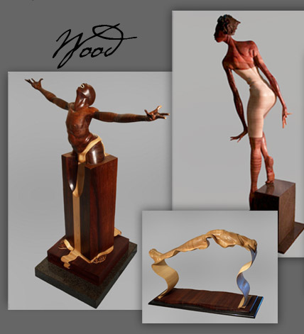 Sam Hinds Wood Sculptures